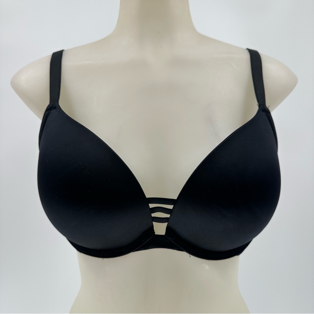 SOMA Black Stunning Support Sz 34DD Underwire Push-Up